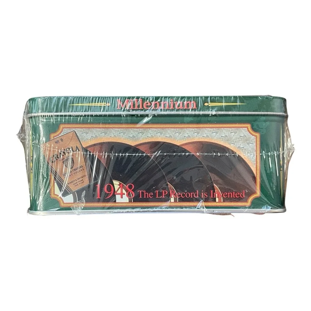 Crayola millennium tin
