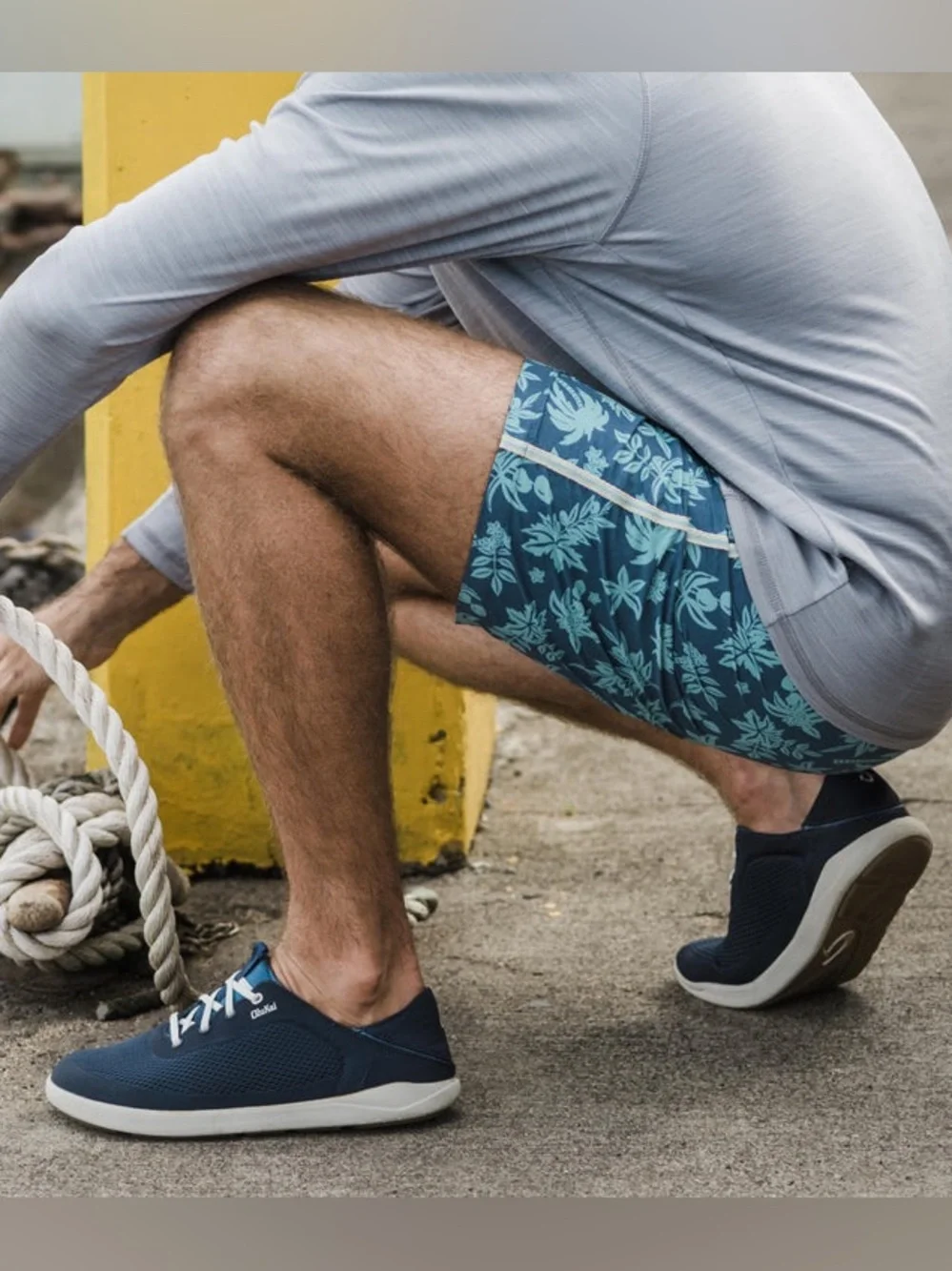 OluKai Moku Pae Men’s Breathable Boat Shoes