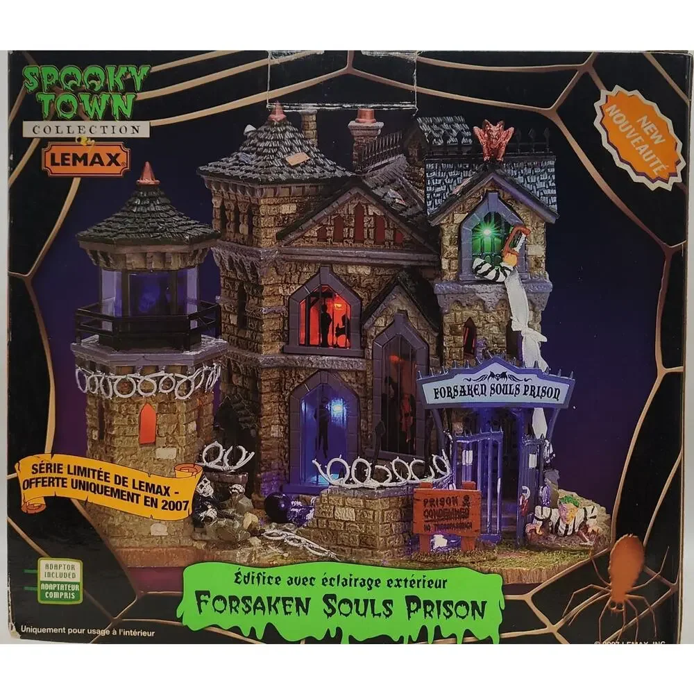 Lemax painted halloween requires