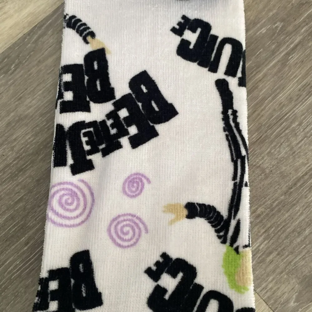 Beetlejuice Halloween White Hand Towels 2 Pack