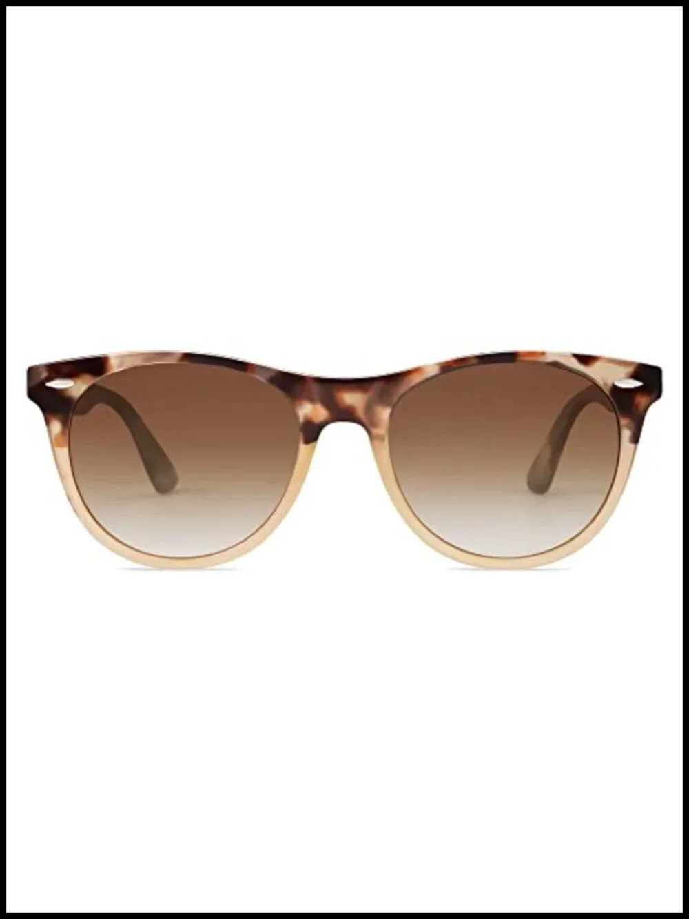 Classic Oval Polarized Sunglasses UV400 TAC Lenses