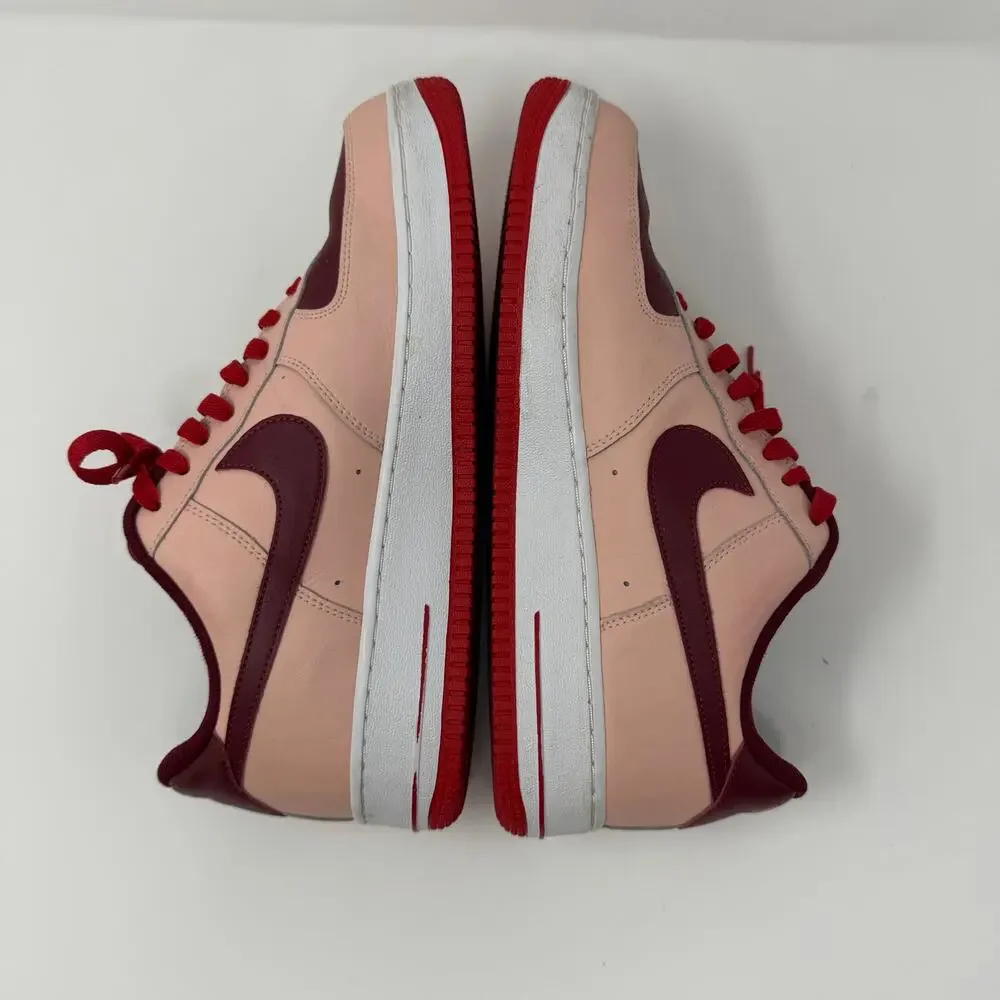 Nike Air Force 1 Low Pink Red Sneakers Men’s 10.5