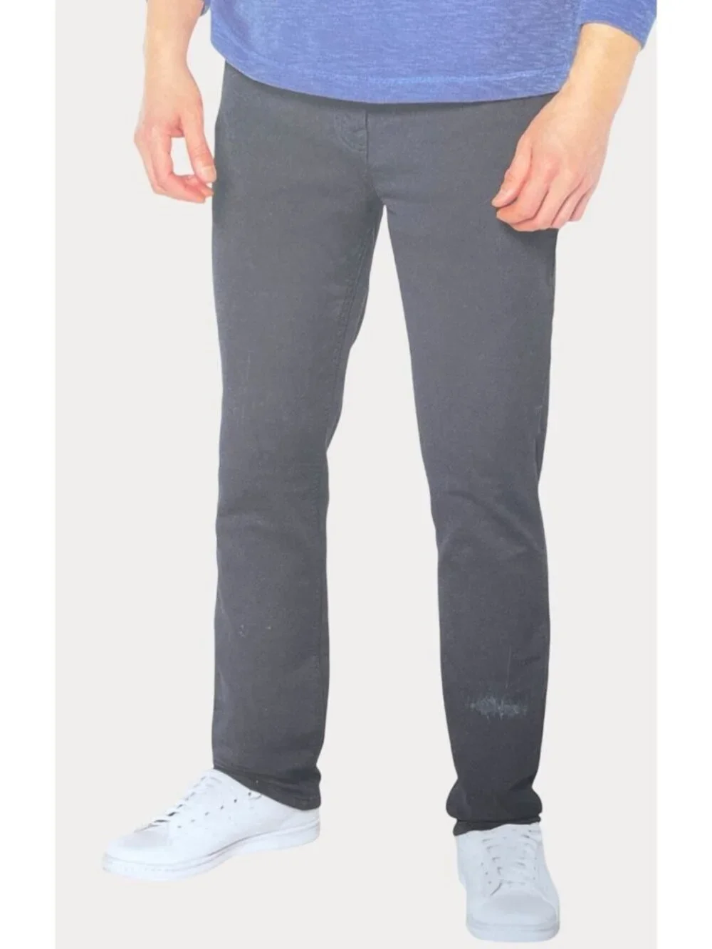 Banana Republic 5 Pocket Pants  Men's 34x30 Black Slim Fit Stretch Cotton e1688
