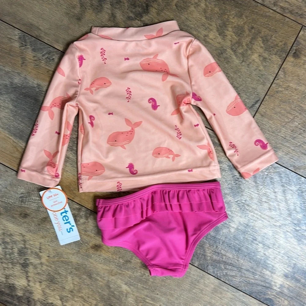 CARTER’S Infant Girl Swim Set, Size 3M, NWT