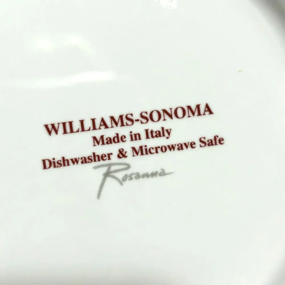 Williams Sonoma Canapé Plated set of 4