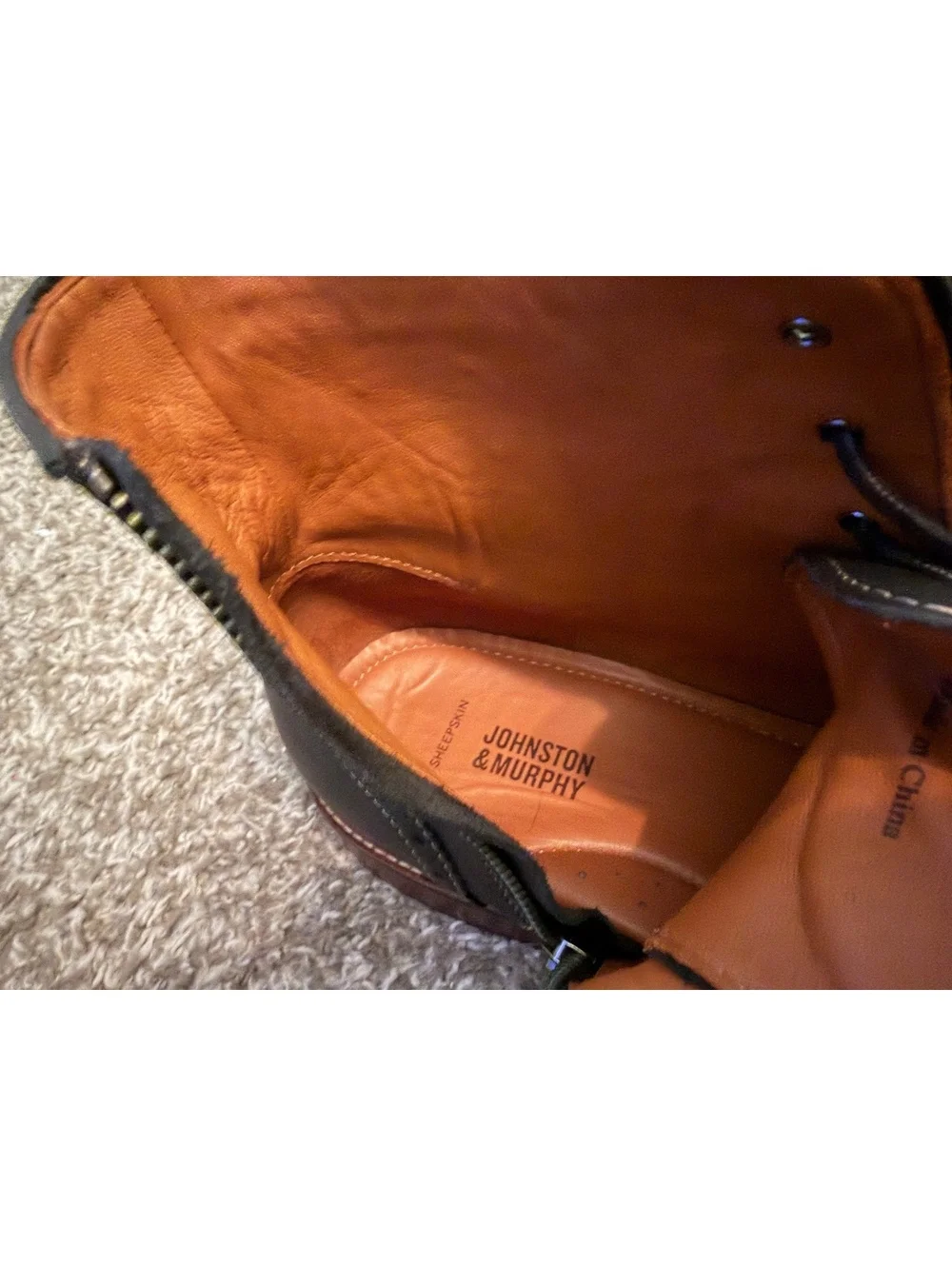 Johnston & Murphy gorgeous leather