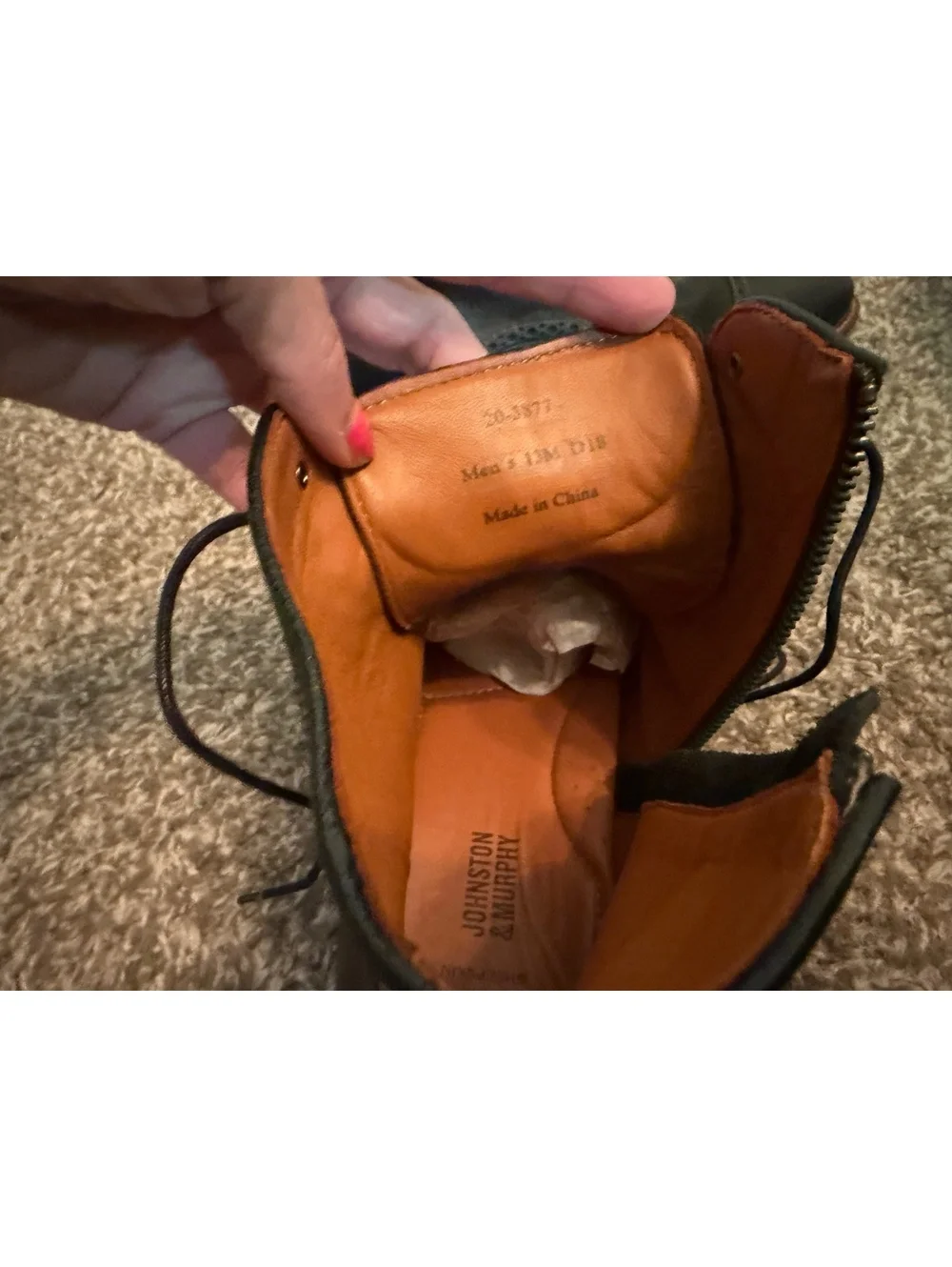 Johnston & Murphy gorgeous leather