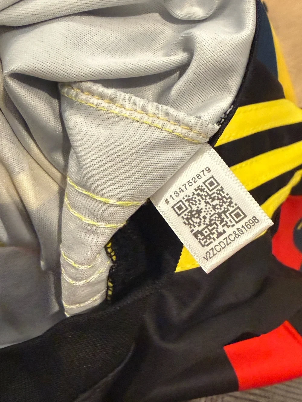 adidas White and Black Performance Tee - XL Club America  Home Jersey