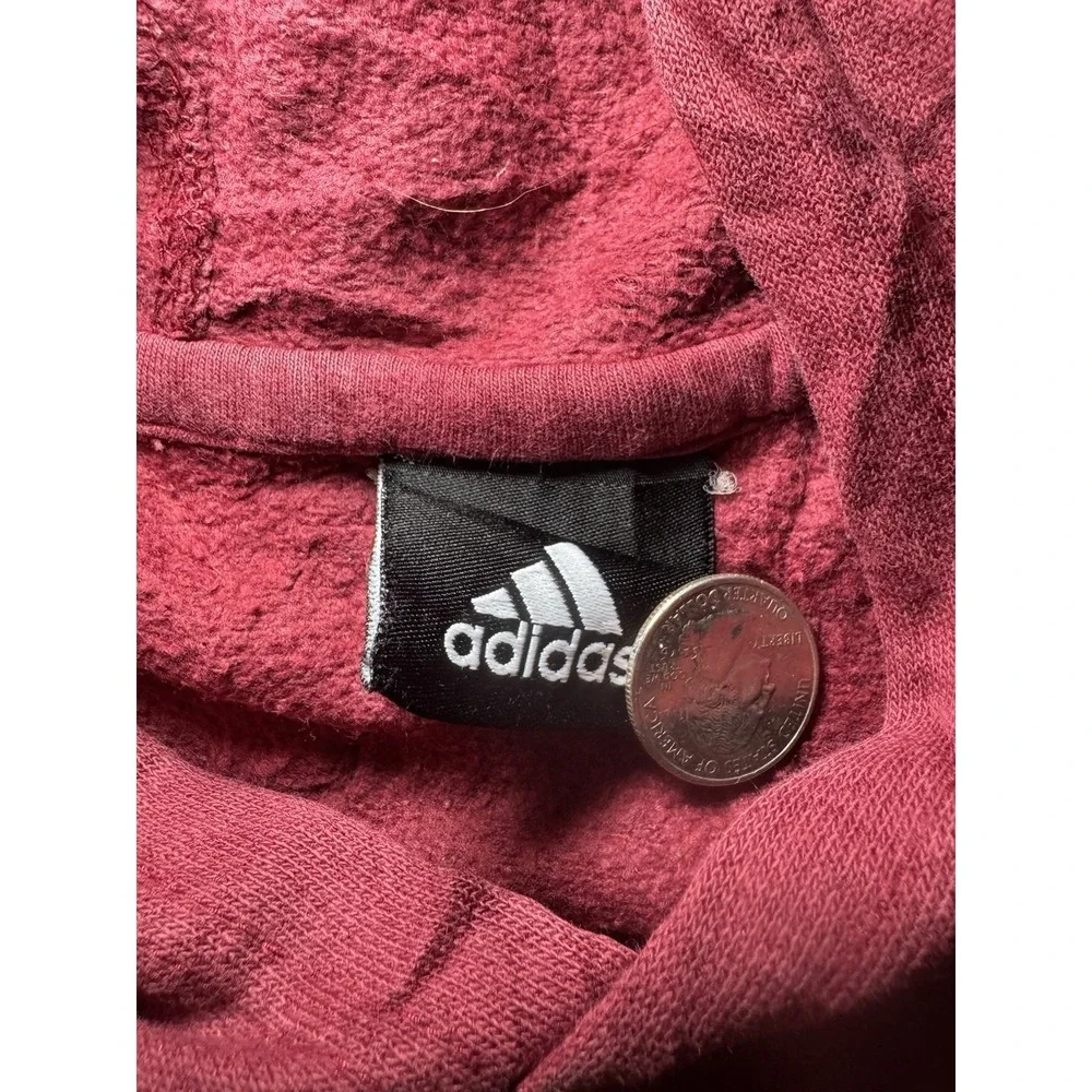 Adidas Minnesota Golden Gophers Hoodie Mens Medium Red Pullover NCAA