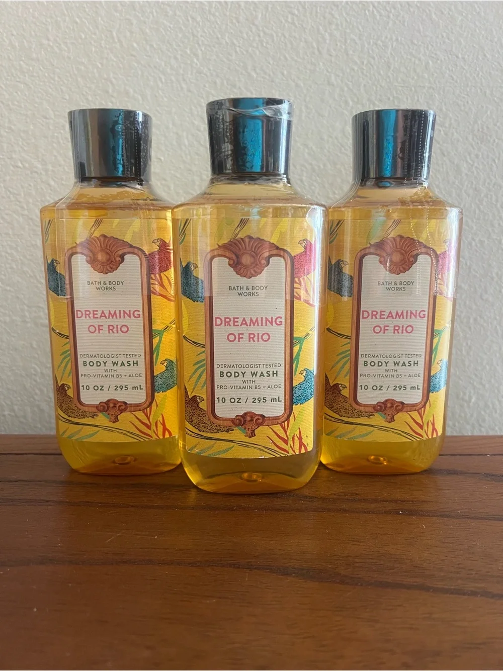 Bath & Body Works Dreaming of Rio Body Wash, Set of 3, New