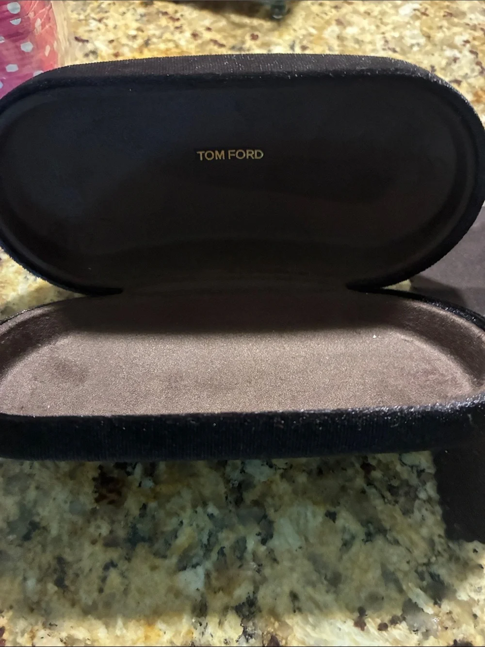 Tom Ford Brown Eyewear Case