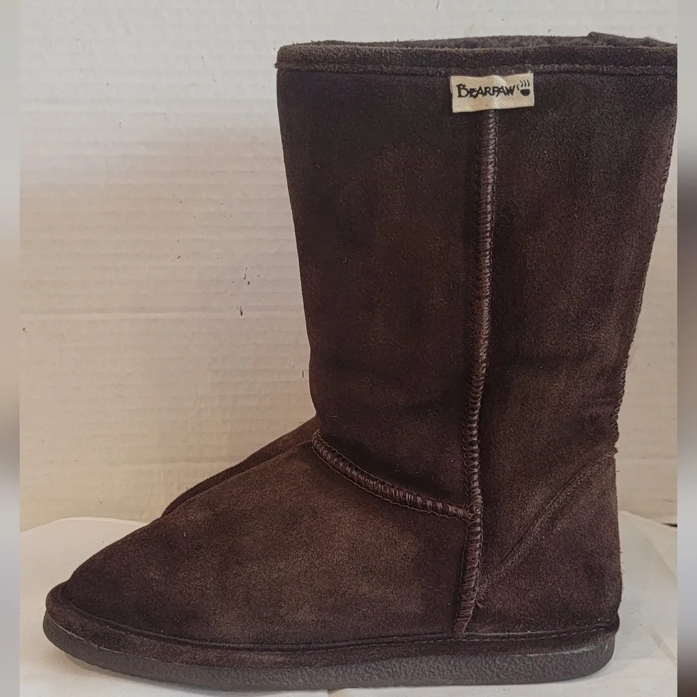 BearPaw brown suede