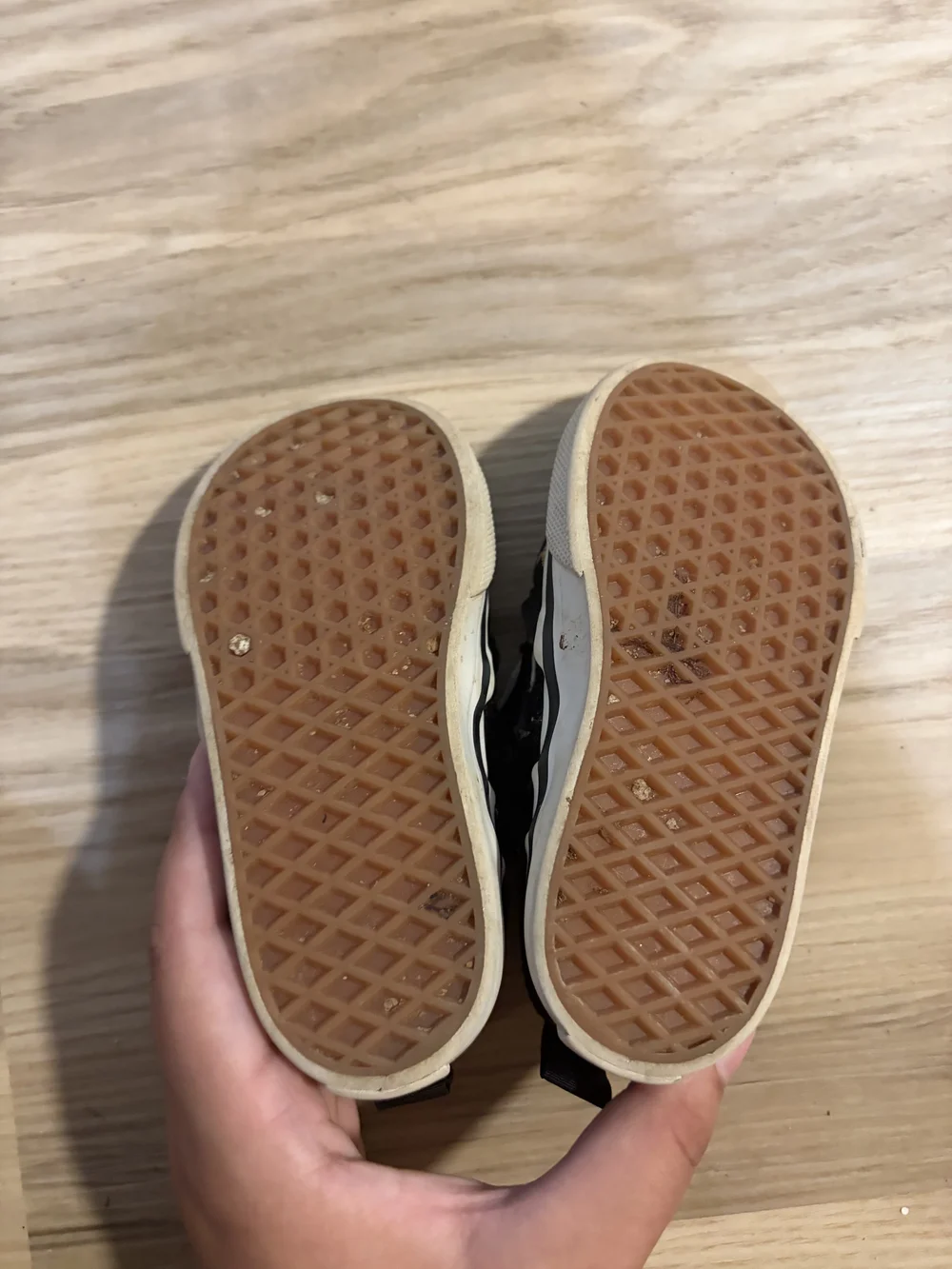 Vans sparkling gold