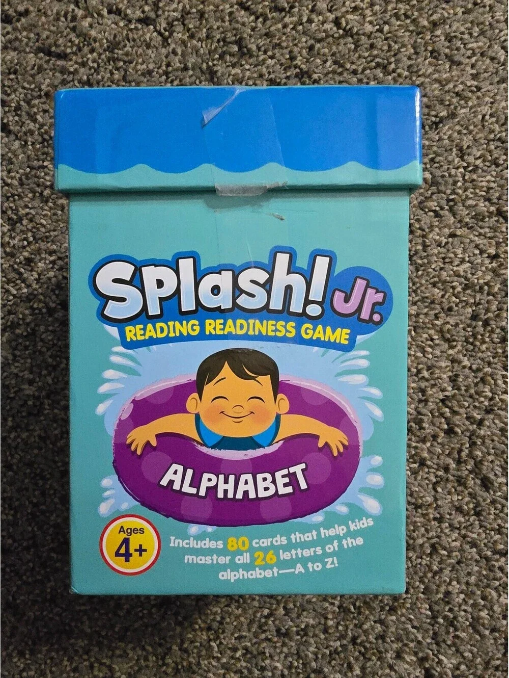Lakeshore Splash! Jr. Reading Readiness Alphabet Game for Kids Ages 4+