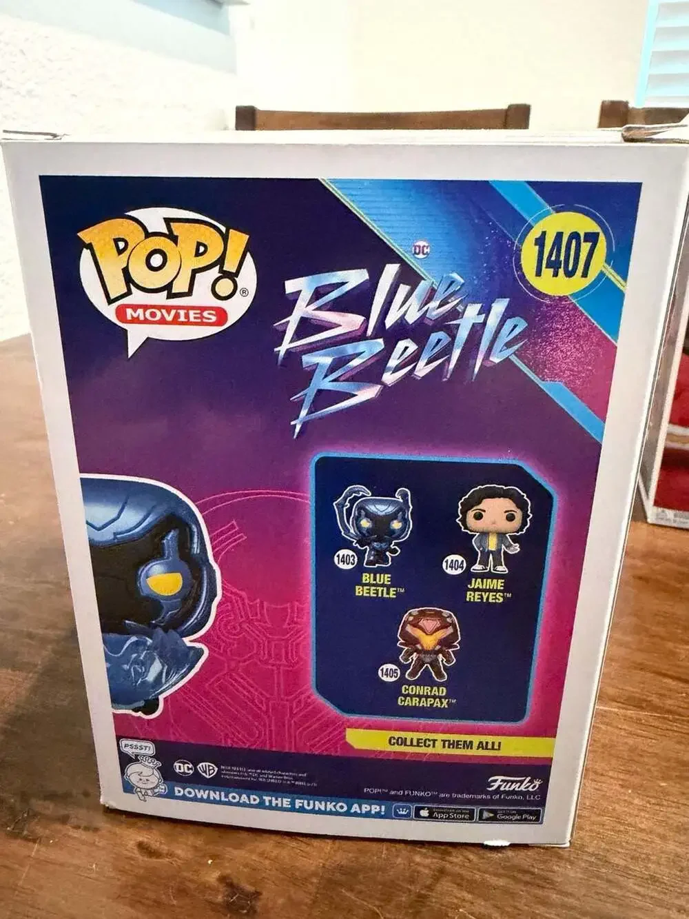 Funko POP! Movies: Blue Beetle Vinyl Figure #1407