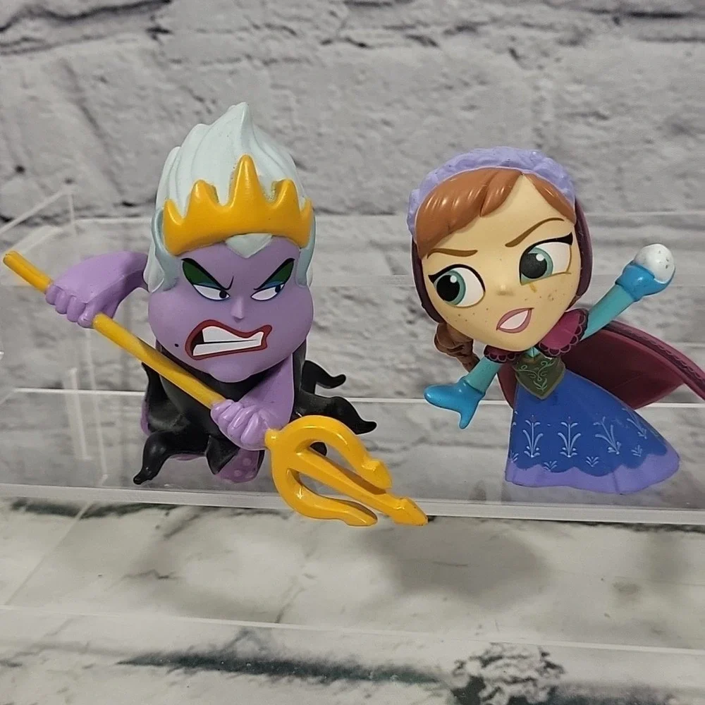 Funko Vinyl Figures Disney Characters Lot Ursula Anna Brave Merida Mad Hatter‎