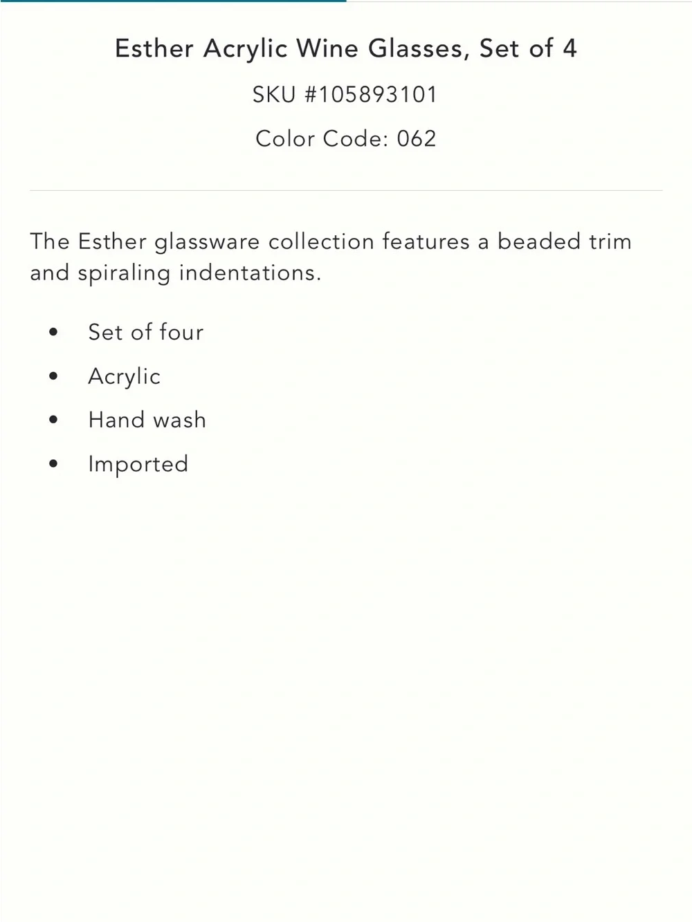 Anthropologie esther glassware