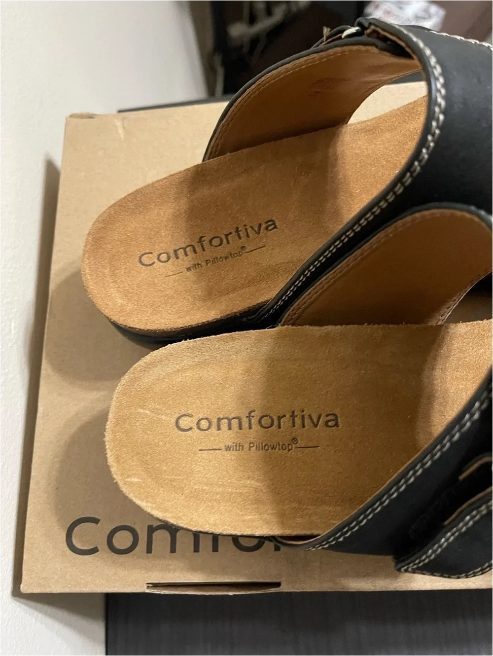 Comfortiva these sandals