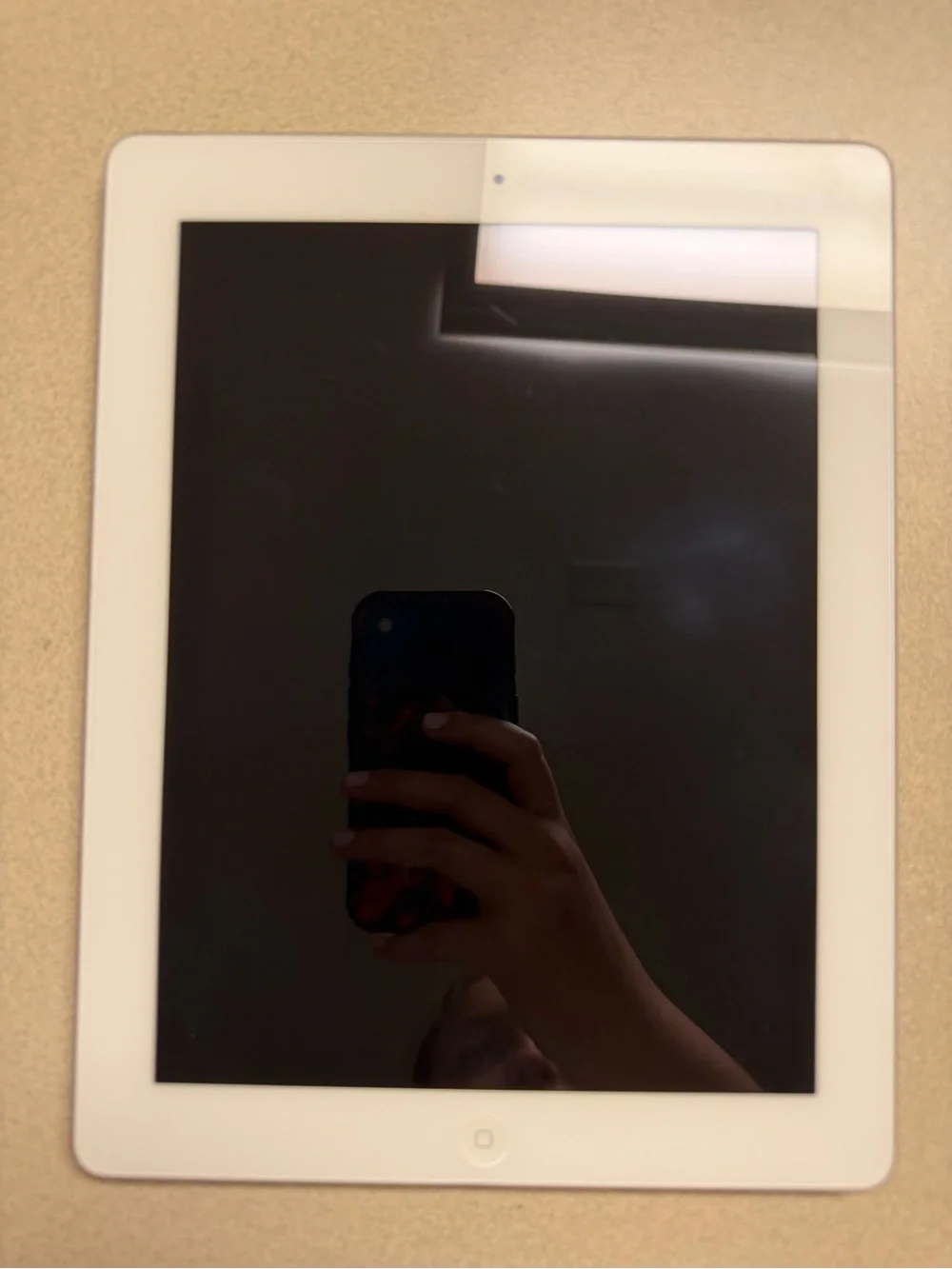Apple white ipad