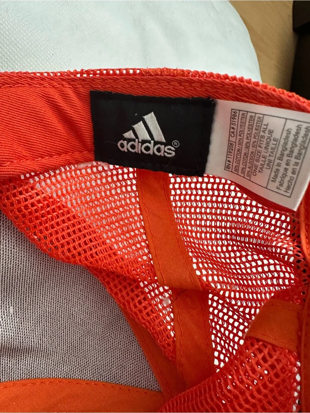 adidas trucker cap