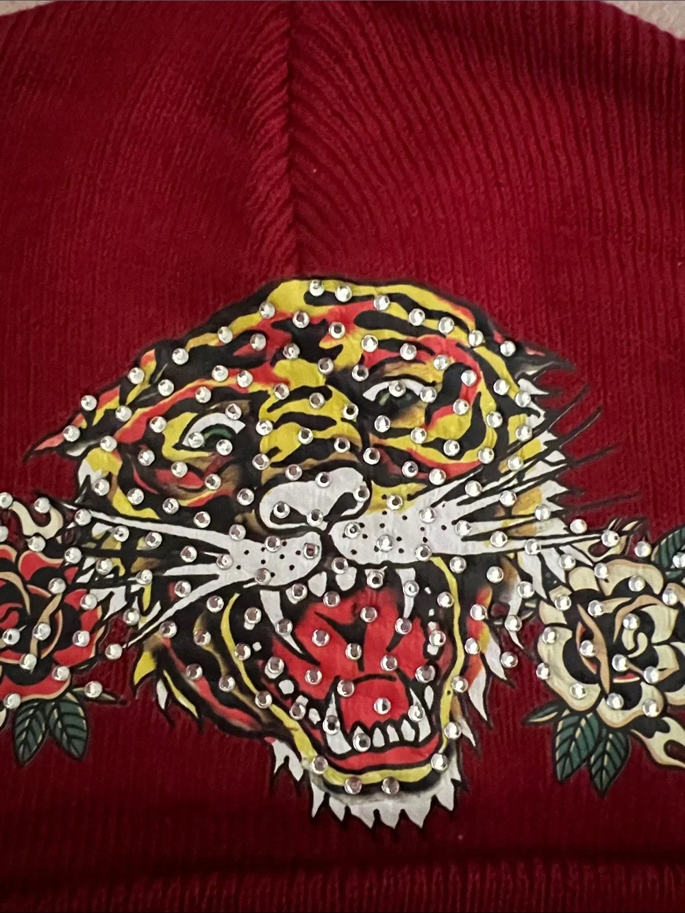 Ed Hardy bright red
