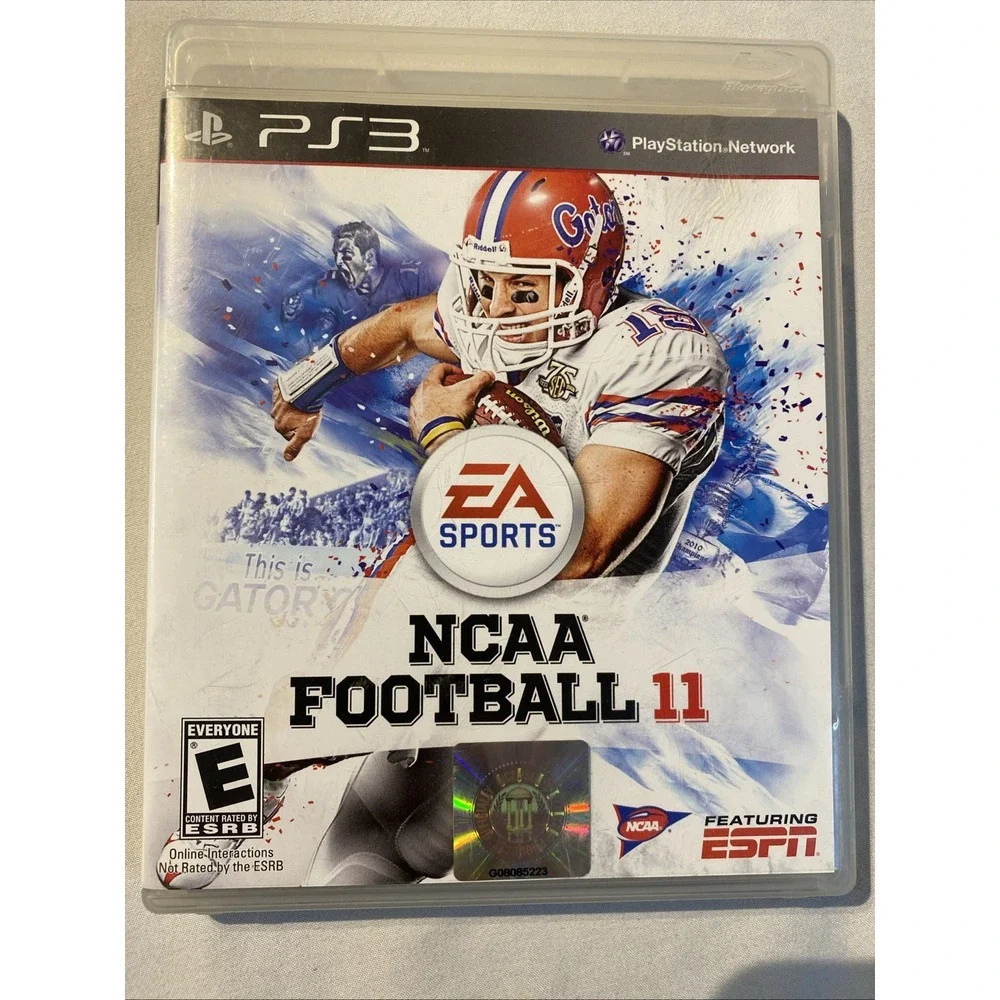 NCAA Football 11 - PlayStation 3‎ PS3 - Complete w/ Manual - Tested Working