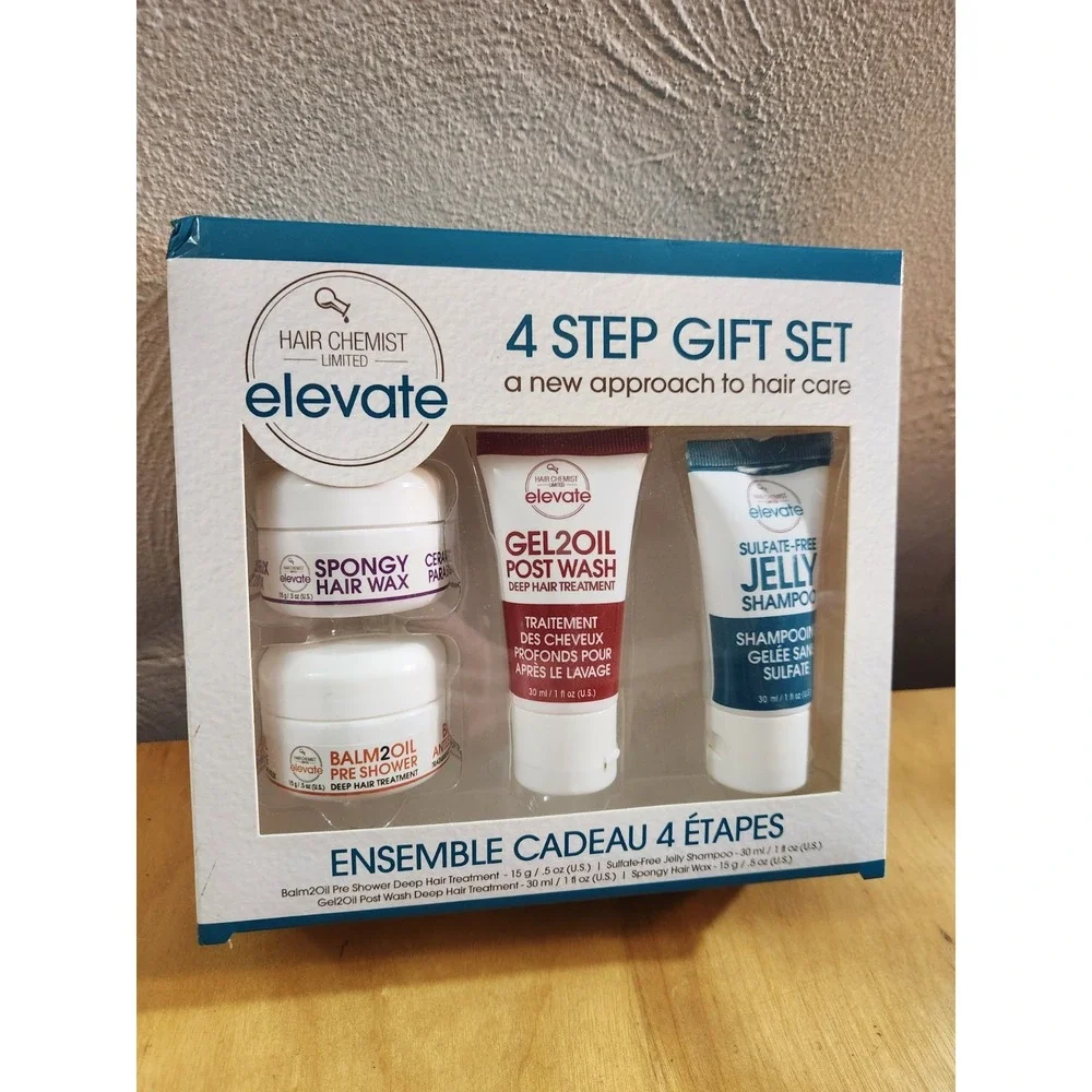 Hair Chemist Limited Elevate 4 Step Gift Set NEW‎