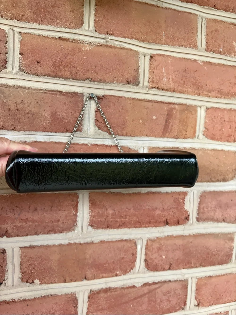 Vintage shiny black