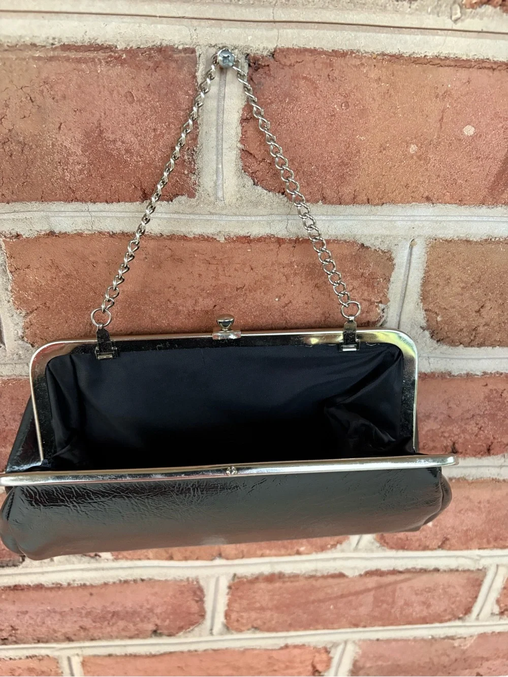 Vintage shiny black
