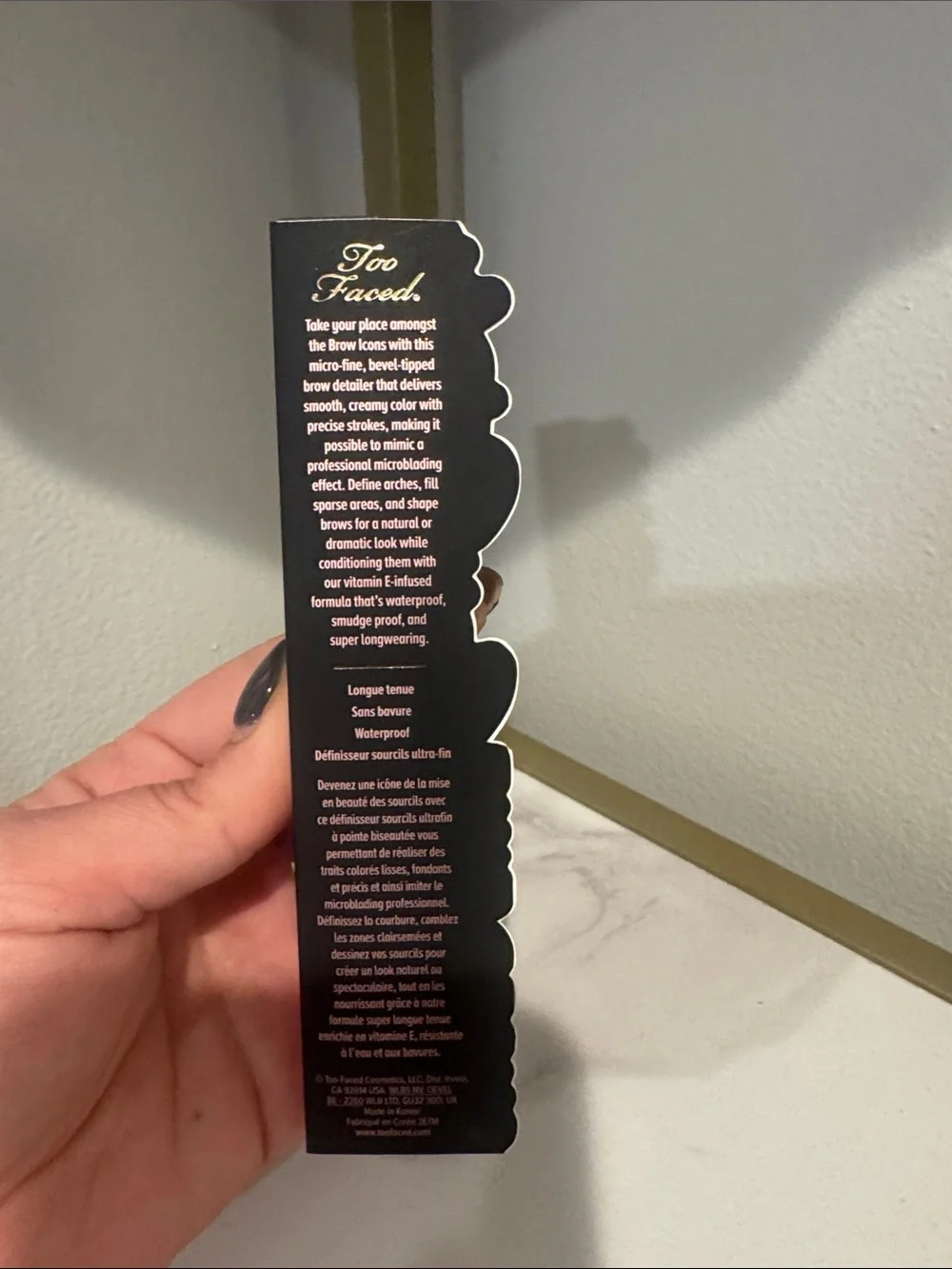 Too Faced ultra slim