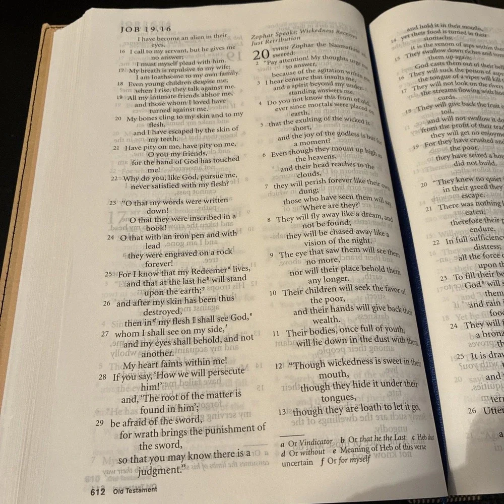 N/A holy bible