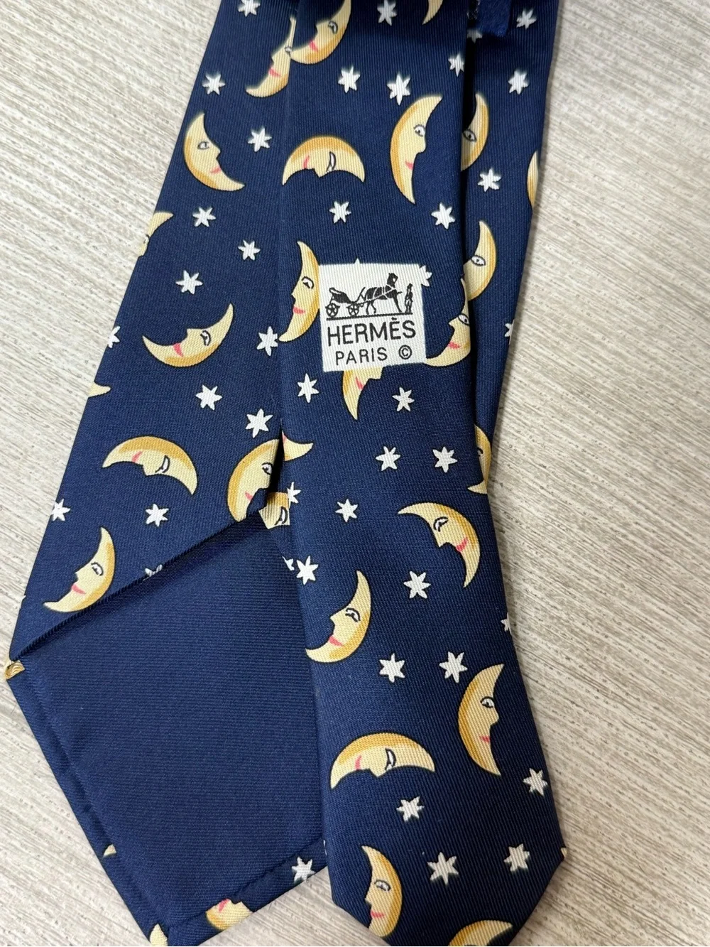 Hermes classic navy