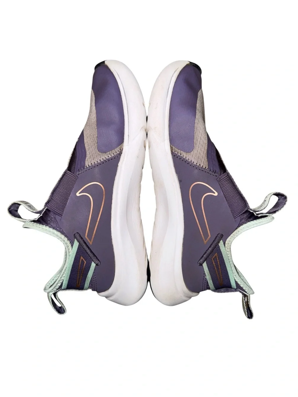 Nike purple detailing mint