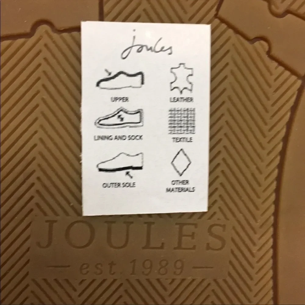 Joules men’s leather