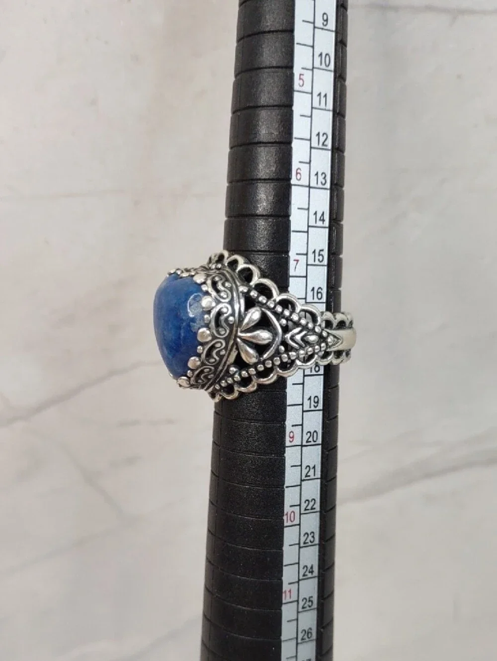 Sincerely Southwest By Carolyn Pollack Lapis/Sterling Silver Ring