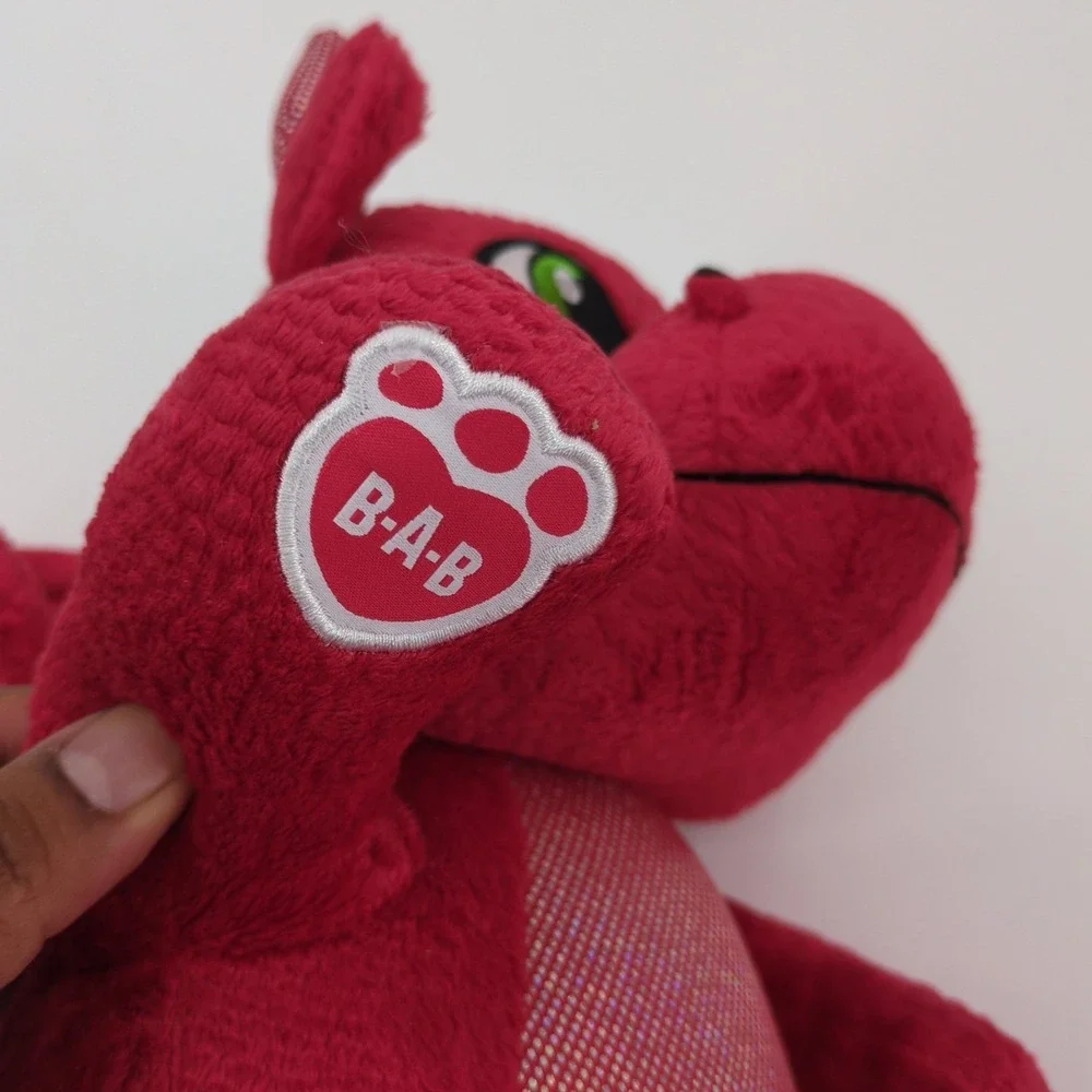 Build A Bear Ellie Red Dragon Plush 15