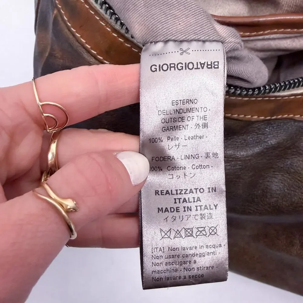 Campomaggi braided leather