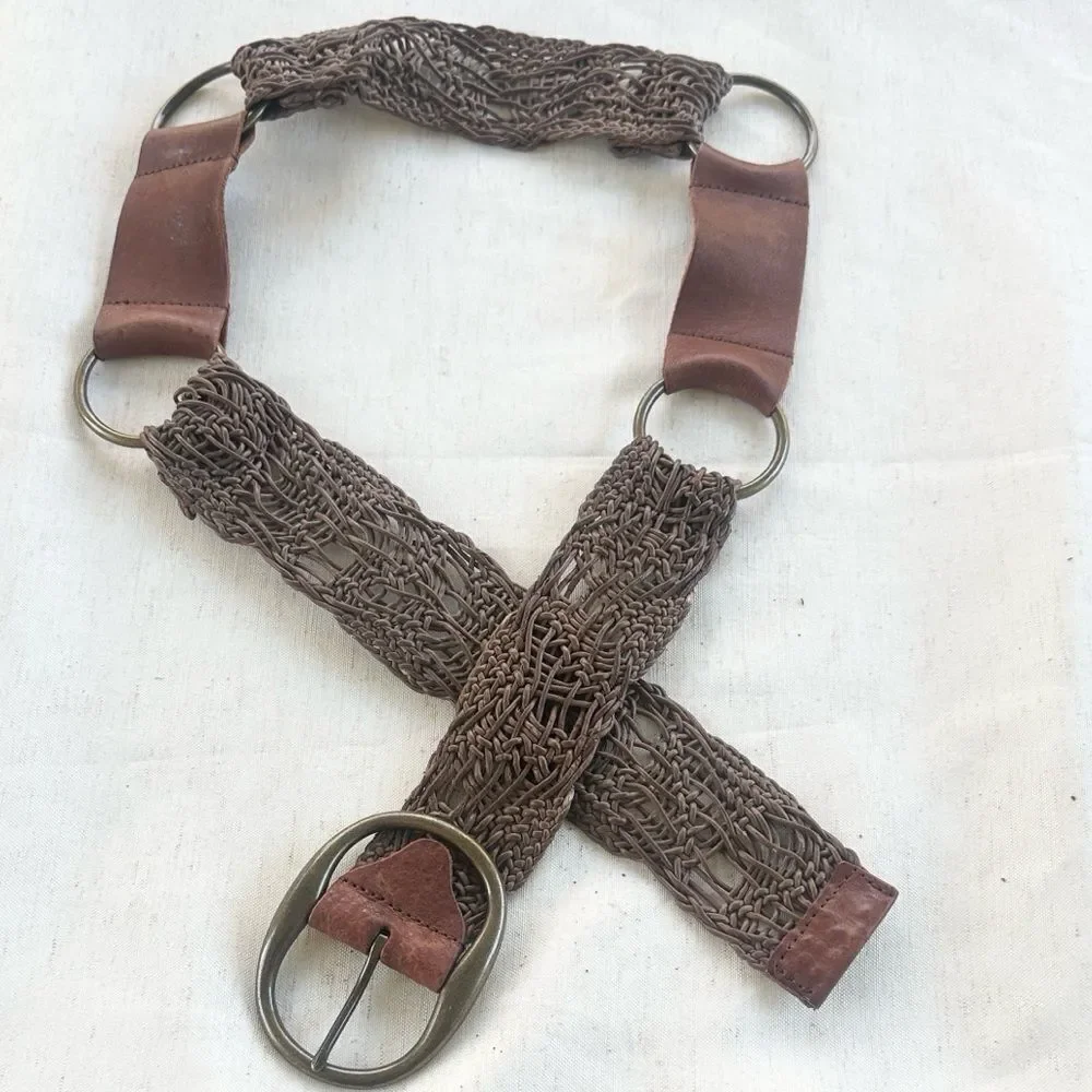 Cabi Leather Fashion Weaved Belt M