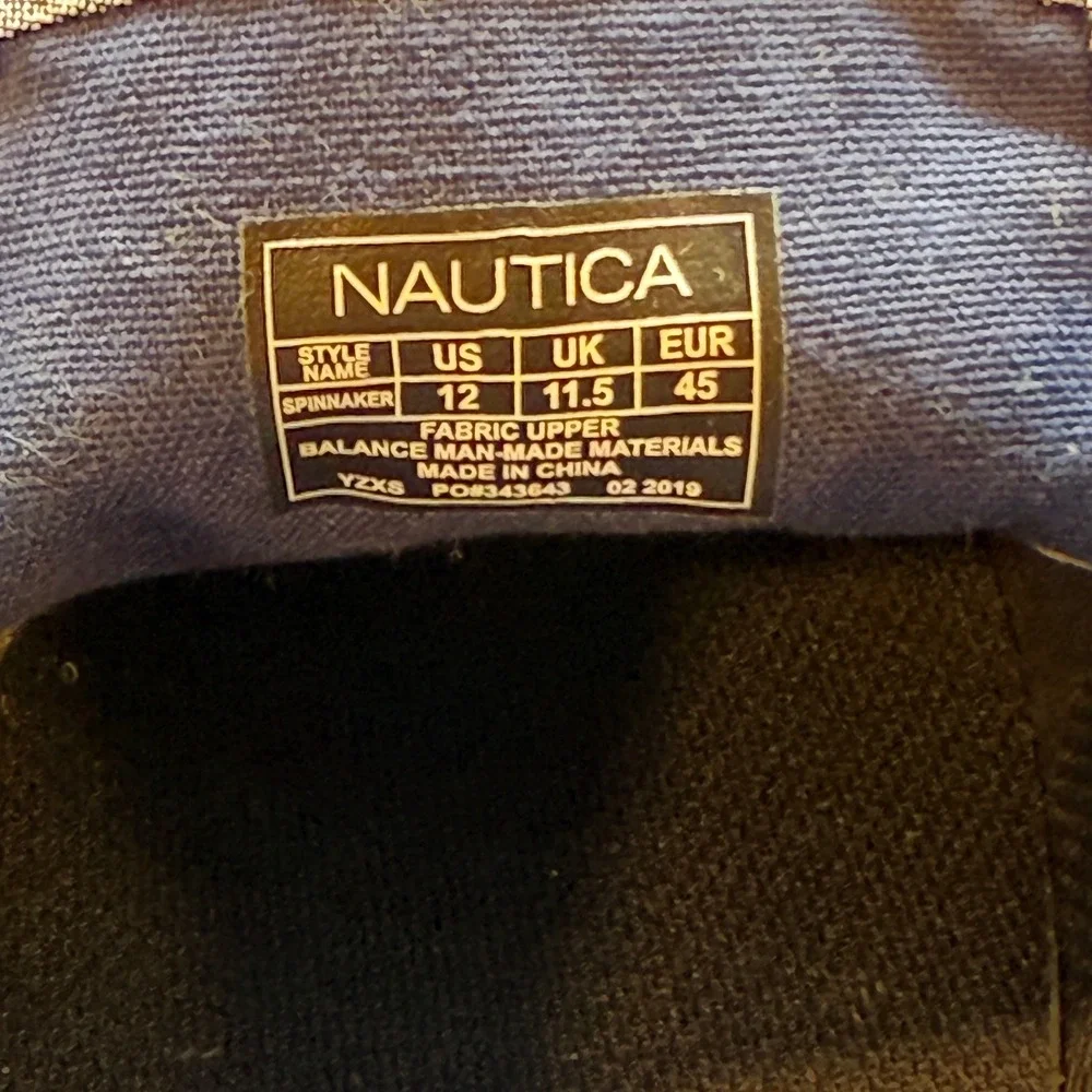 Nautica very lightly
