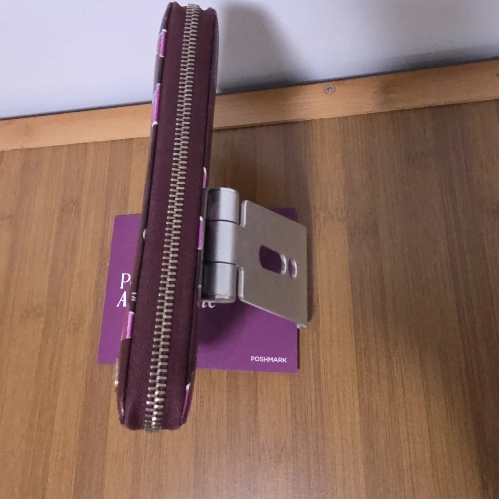 Gucci Wallet | Heart Print Wallet - Purple and Pink
