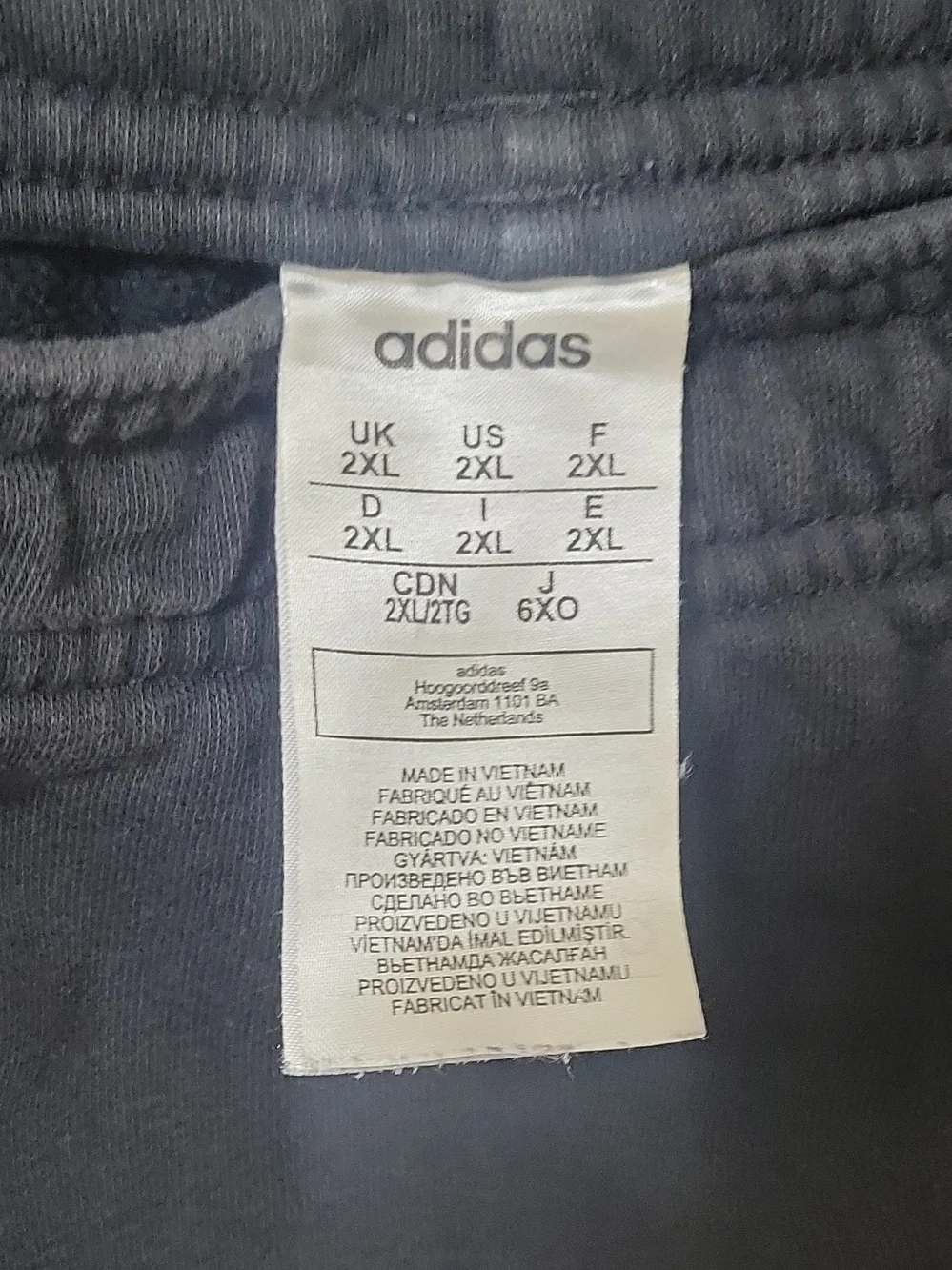 adidas Kids Black Joggers with White 3-Stripes and Logo
