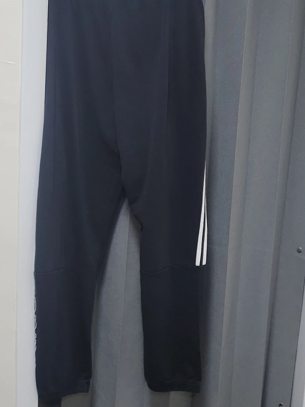 adidas Kids Black Joggers with White 3-Stripes and Logo
