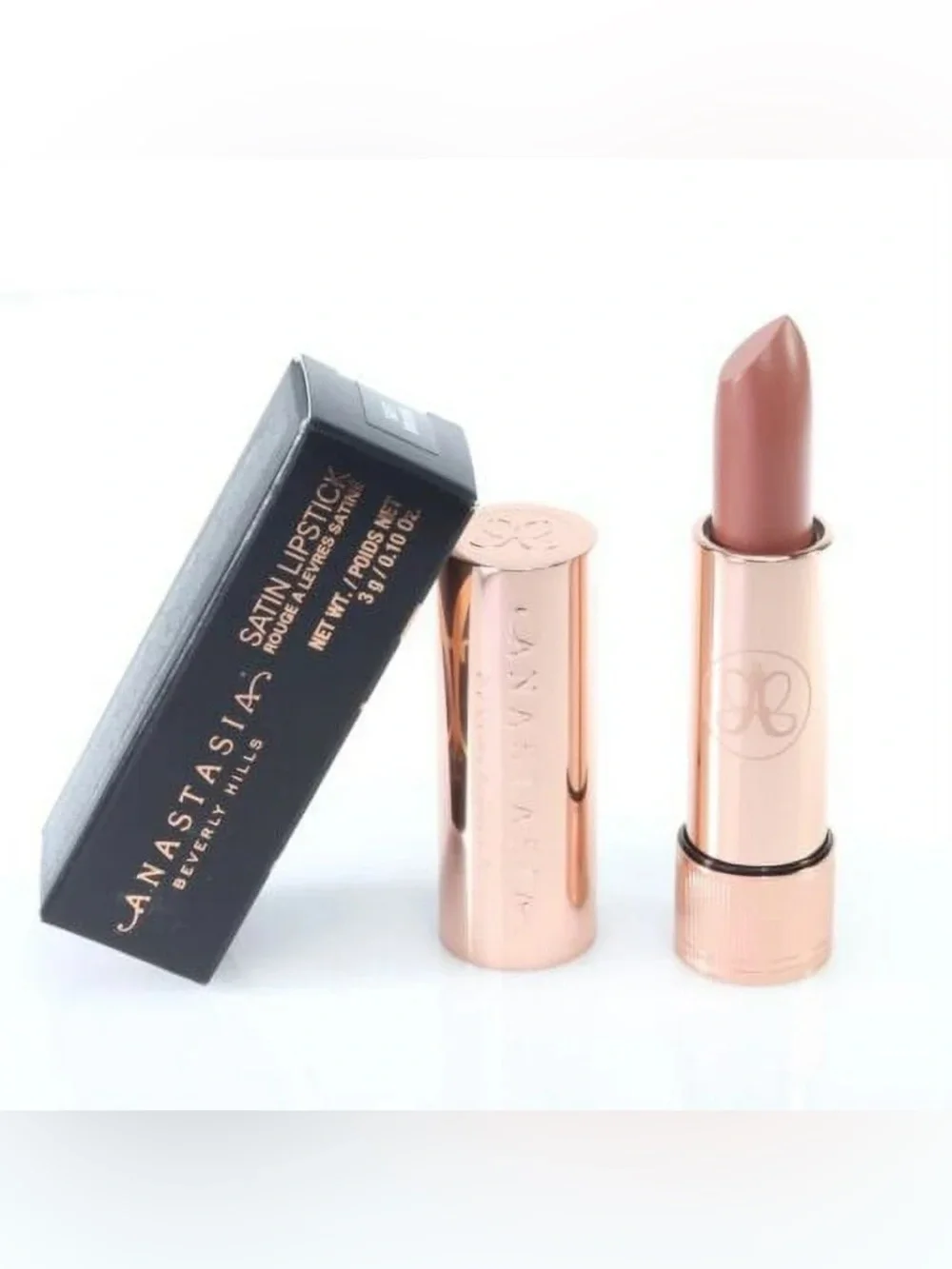 ✨ Anastasia Beverly Hills • Satin Lipstick • Soft Brown • Brand New in Box ✨