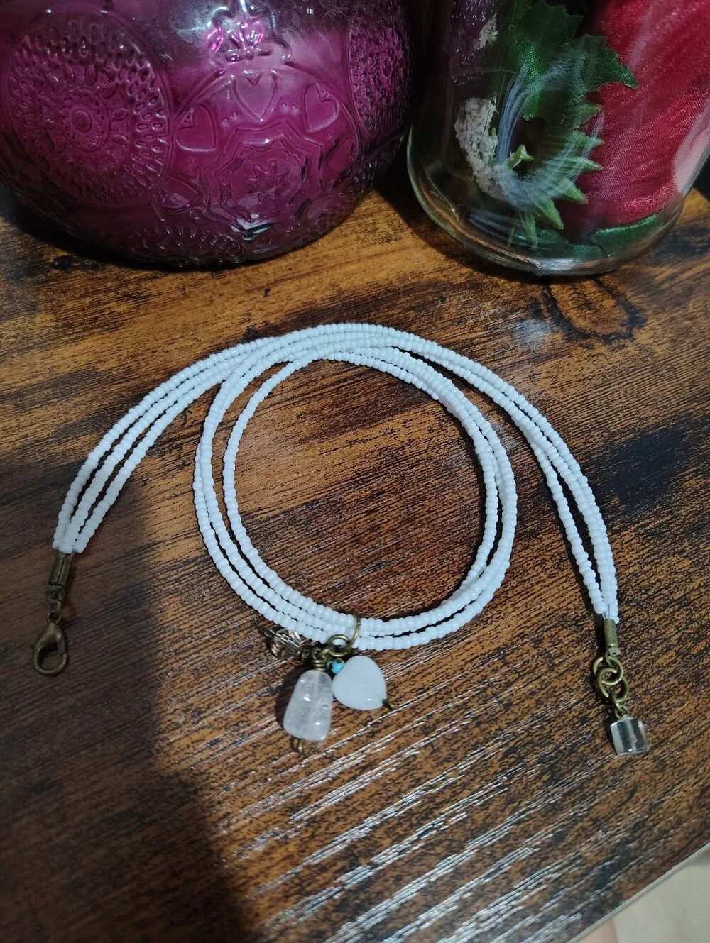 Handmade elegant white