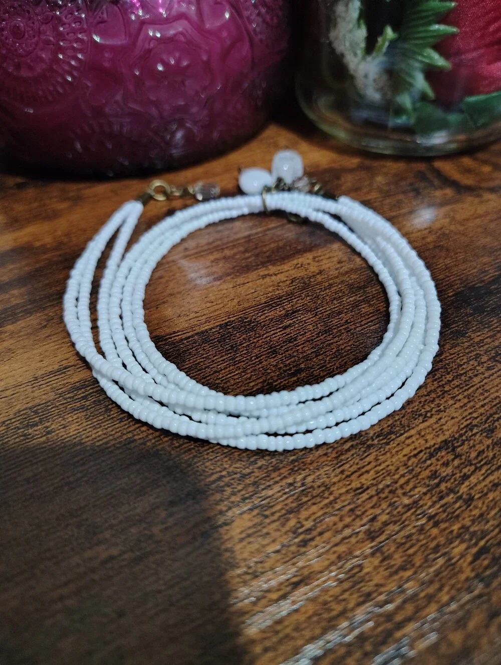 Handmade elegant white