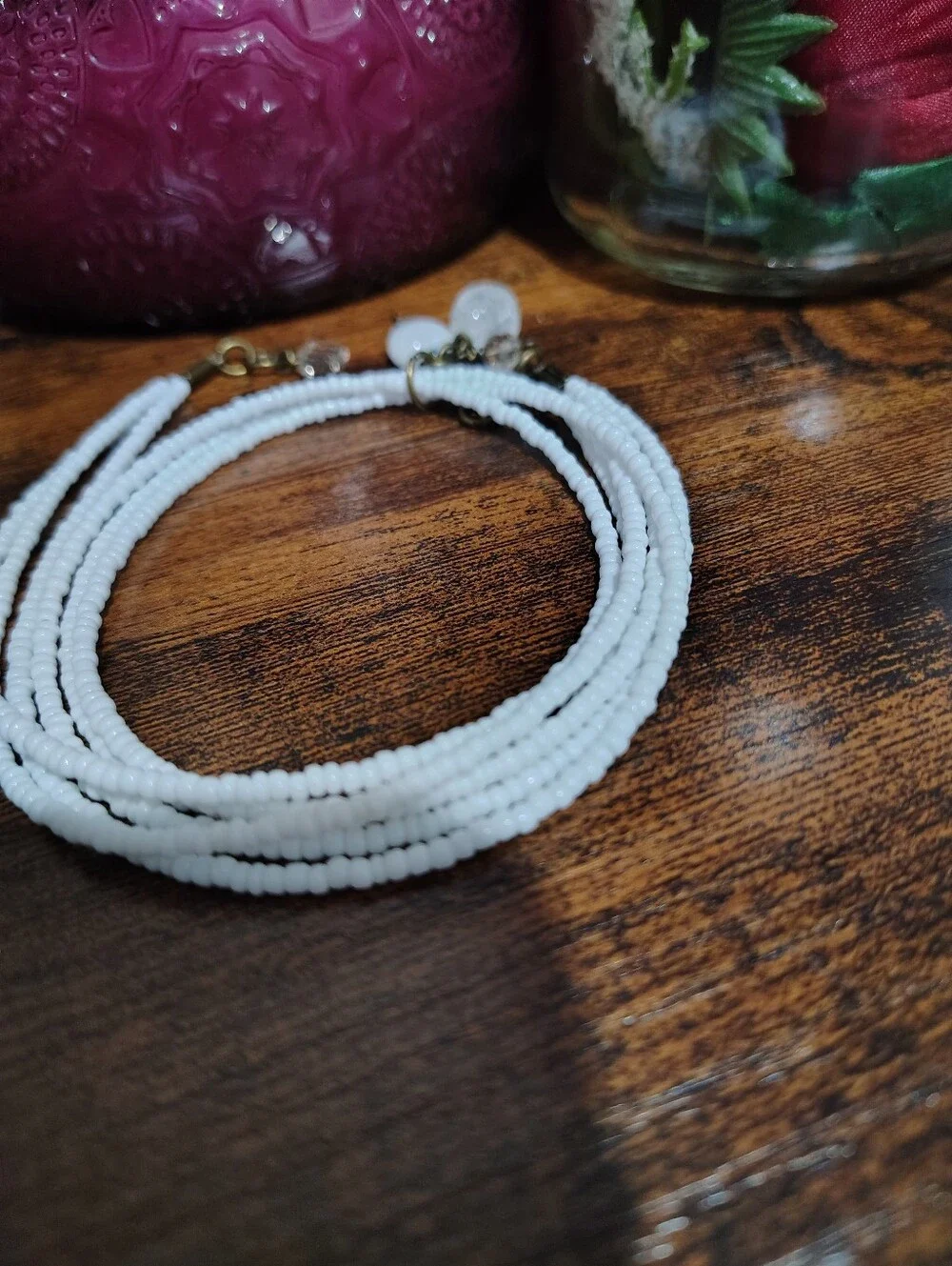 Handmade elegant white