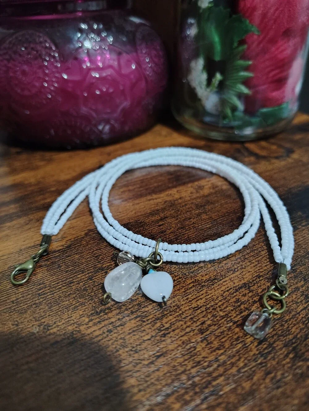 Handmade elegant white