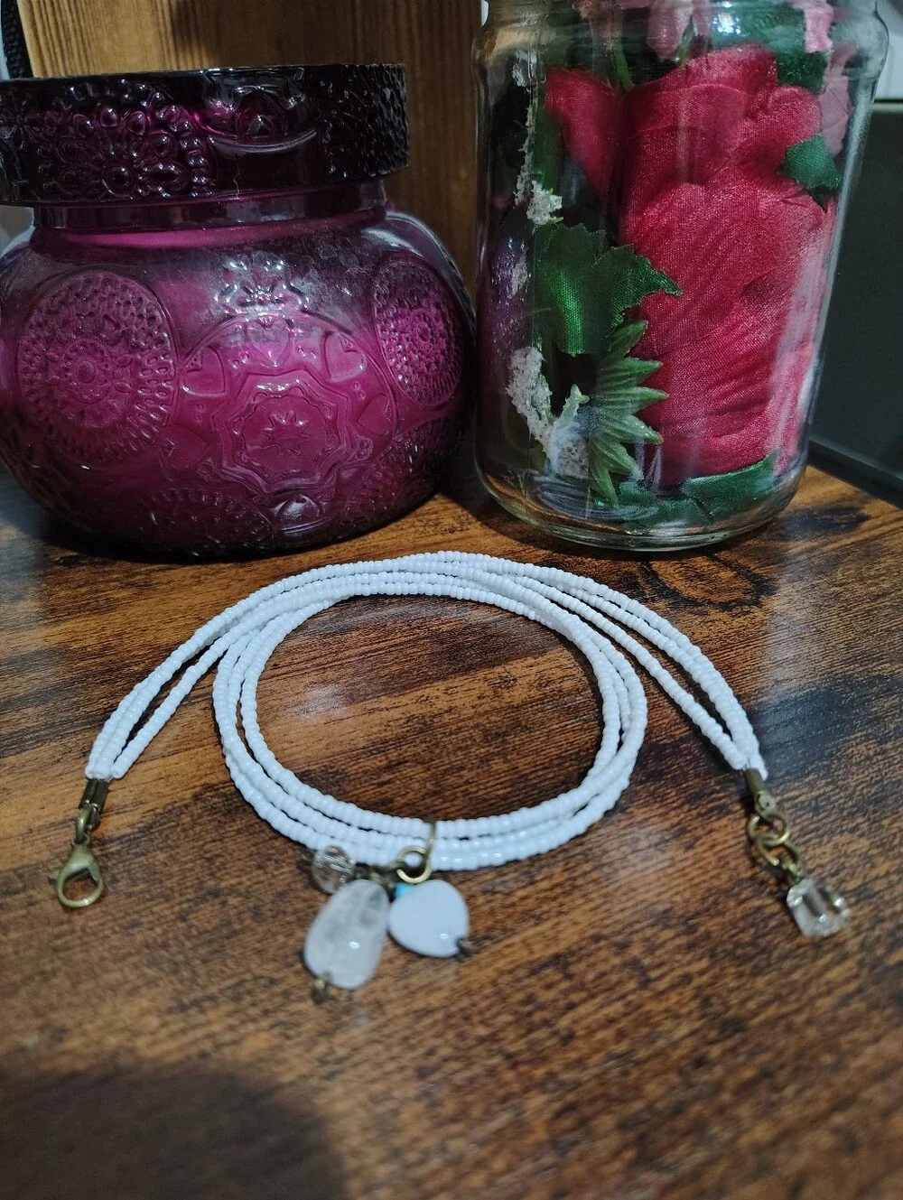 Handmade elegant white