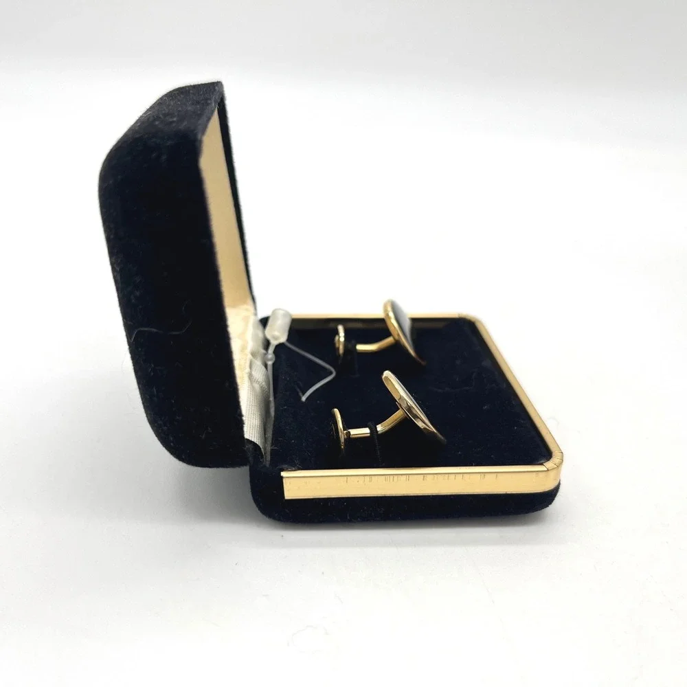 Adolfo round cufflinks