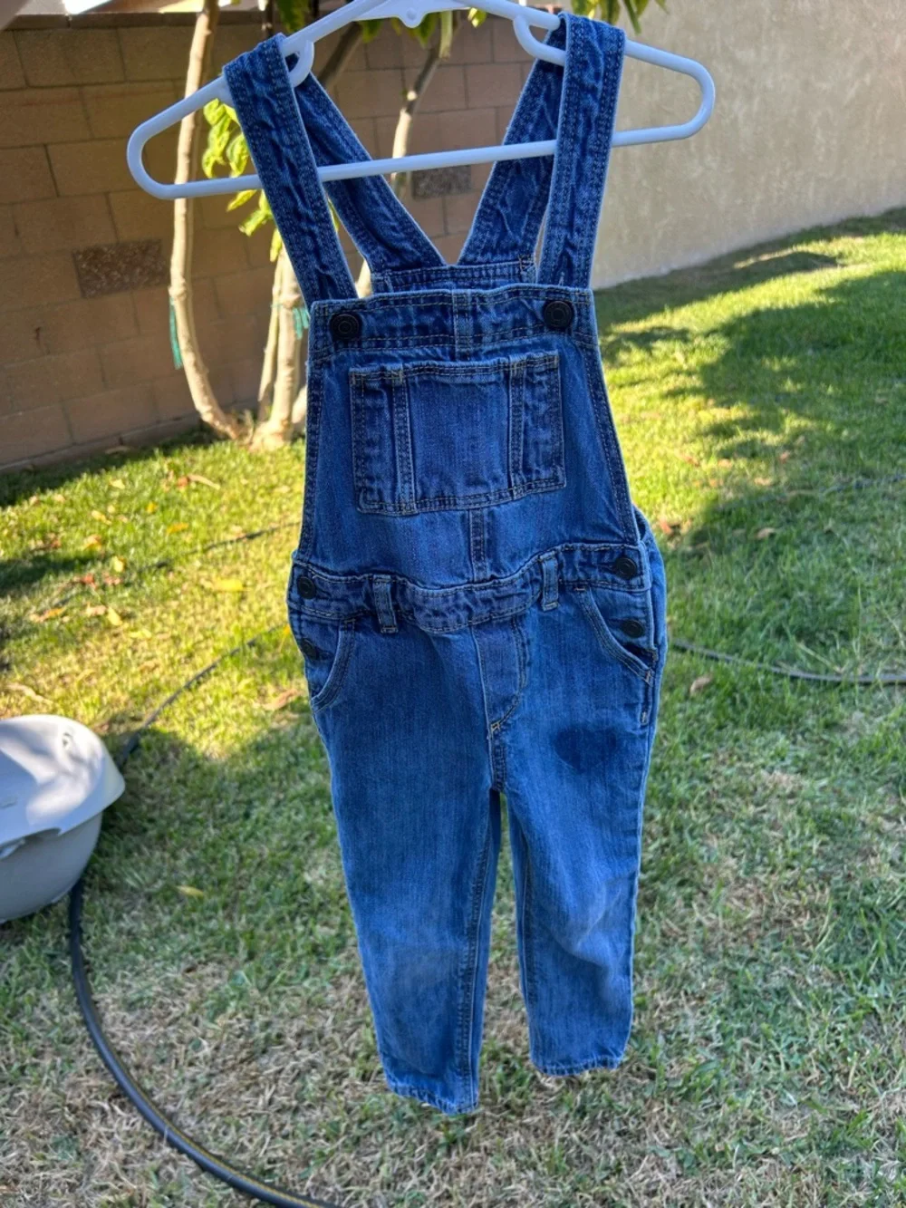 GAP Kids Denim Overalls - Blue